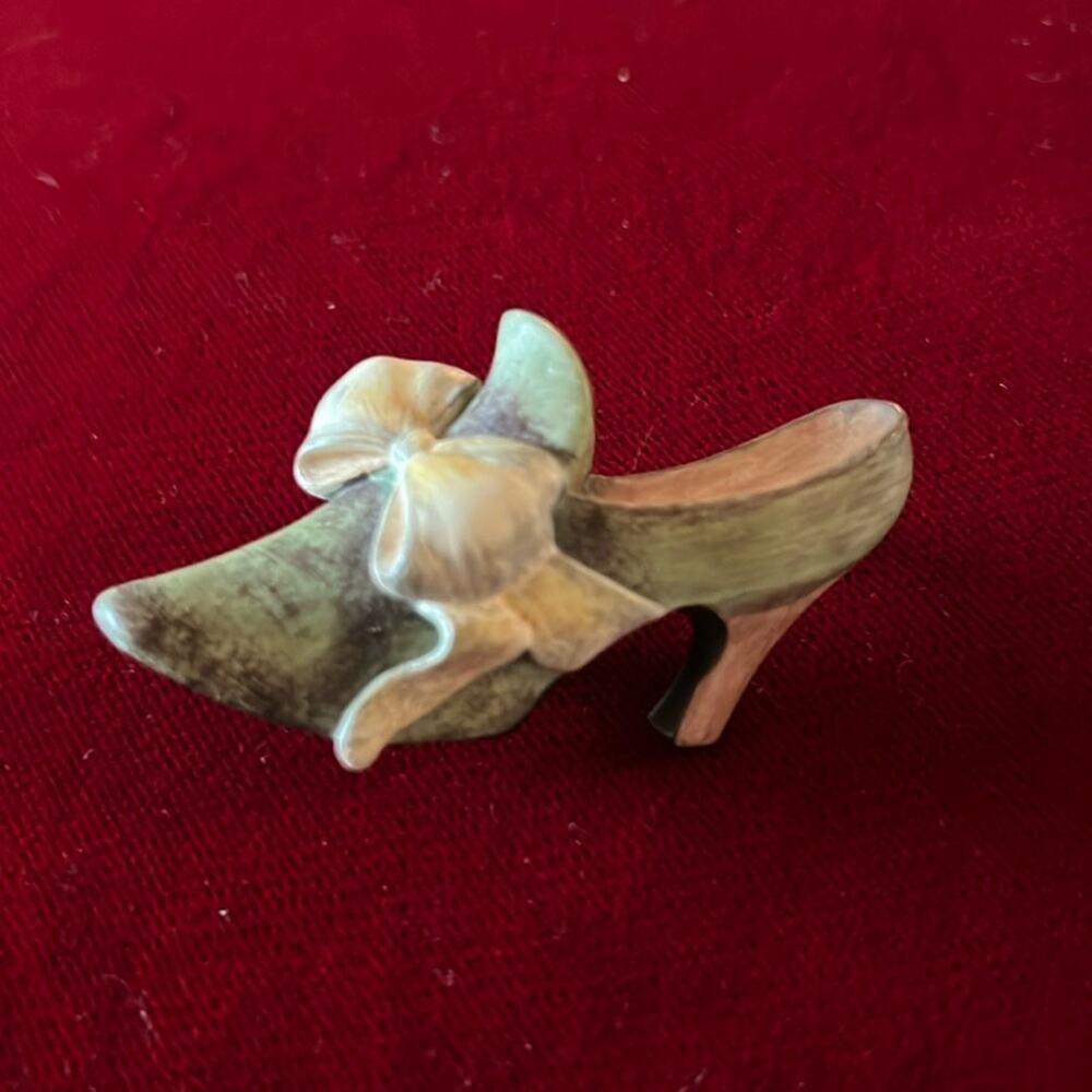 Vintage Shoe Brooch